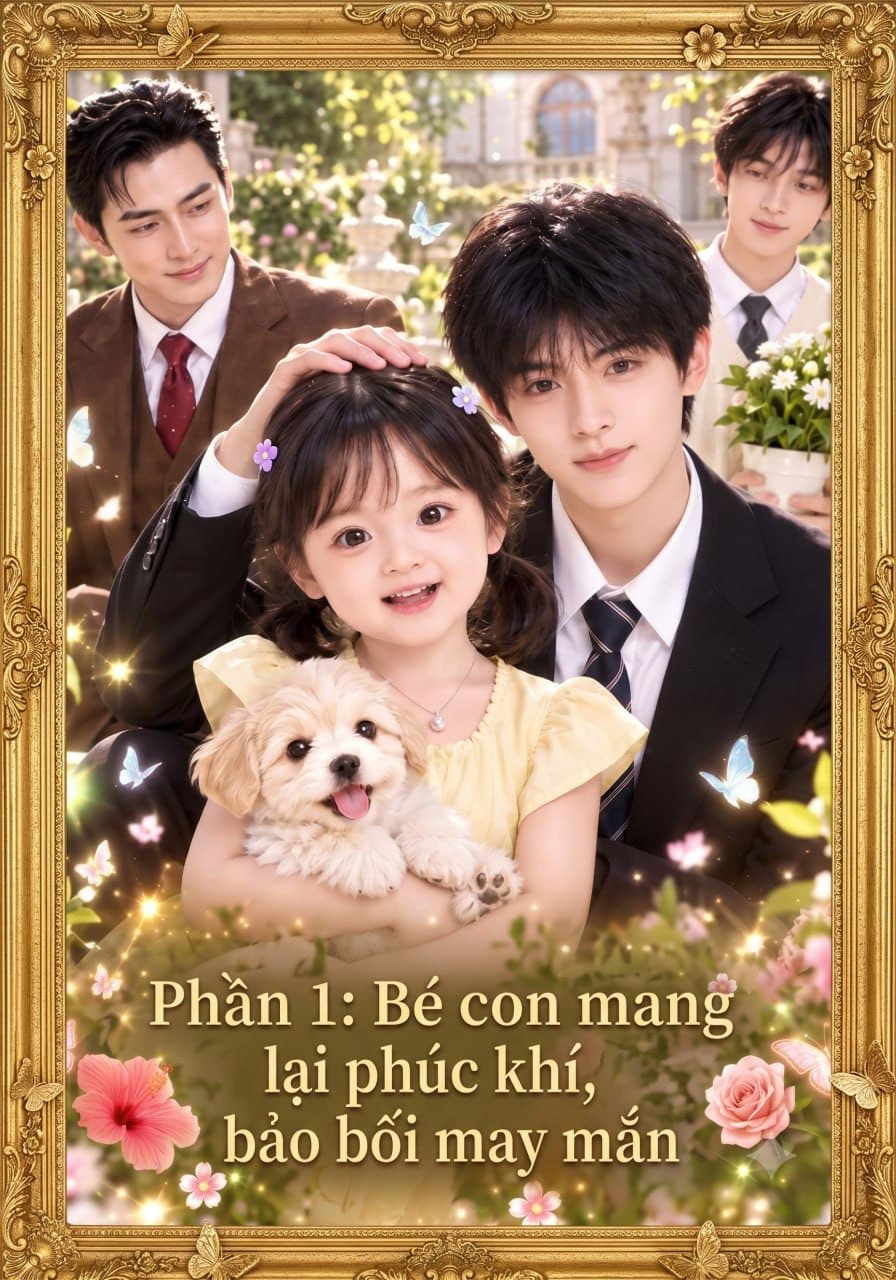 Bé con mang lại phúc khí, bảo bối may mắn