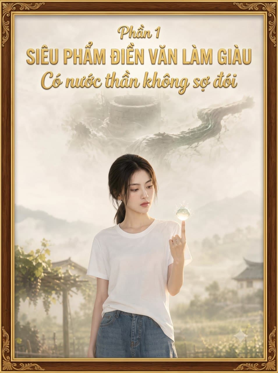 Siêu phẩm điền văn làm giàu: Có nước thần không sợ đói