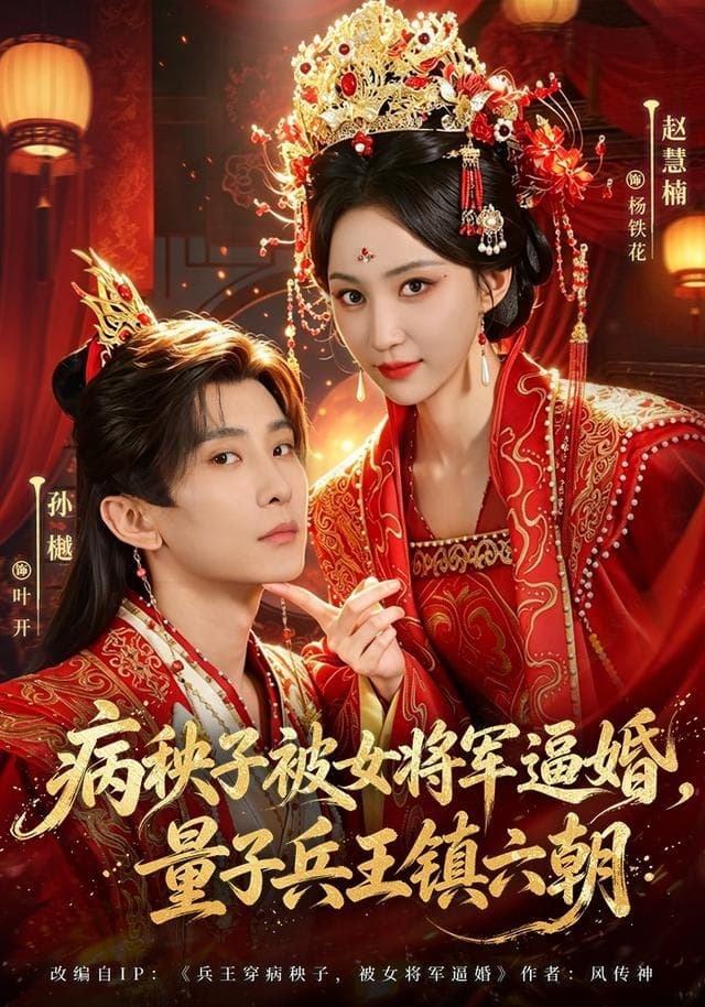 Chàng ốm yếu bị nữ tướng quân ép cưới, ai ngờ là vua lính lượng tử chấn áp lục triều.Tôn Giới&Triệu Tuệ Nam